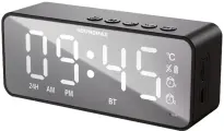 Радиобудильник Soundmax SM-1520B(черный с белым)