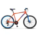 Велосипед MTB горный STELS, Navigator-500 D 26 F020 (м), рама 18, колеса 26, 21 скор. Красный/синий, на рост 165-175
