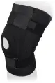 Бандаж на коленный сустав неразъемный со спиральными ребрами жесткости Ttoman KS-052, Размер M, Черный