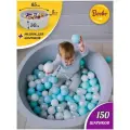 Детский сухой бассейн Boobo.kids 85х30 см с комплектом из 150 шаров