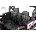 Детский электромобиль RiverToys C111CC темно-розовый с дистанционным управлением, полноприводный