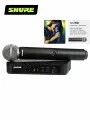Беспроводная микрофонная система SHURE BLX24/SM58 для вокала и выступлений