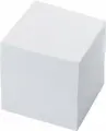 Упаковка 4 шт. Блок для записей BRAUBERG, непроклеенный, куб 9х9х9 см, белый, белизна 95-98%, 122340