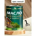 Масло для дерева OAK AFFECTION Темный орех, для террас и фасадов, полуглянцевое, темный орех