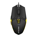 Проводная мышь Jet.A Comfort OM-U58 чёрно-желтая (800/1200/2400/3200dpi, 6 кнопок, USB)