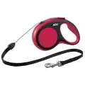 Flexi New Comfort M Cord 5м до 20кг поводок-рулетка трос, красный