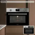 Электрический духовой шкаф Beraum OE-60B53D7T1I c конвекцией и грилем, утапливаемые переключатели, 53 л, 60 см