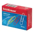 Скрепки цветные Erich Krause 33 мм, 100 шт (24872)