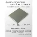 Алюминий дюраль Д16Т плита толщина 20 мм 20x100x200 мм