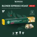 Starbucks Blonde Espresso Decaf капсулы для кофемашины Nespresso 10шт