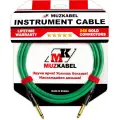 Инструментальный кабель MUZKABEL GNJIK2S - 6 метров, JACK (моно) - JACK (моно)