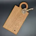 Дубовая разделочная доска из цельного массива. Суна- 34,5х17х2,3 см. STUDWOOD