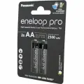 Аккумуляторы (2шт) пальчиковые PANASONIC HR6 AA eneloop Pro Ni-MH 2500mAh (бл2)