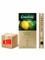 Чай чёрный Greenfield Lemon Spark, 10шт по 25пакетиков. Лимон