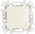 Simon 24 Слоновая кость Одноклавишный переключатель с подсветкой Push&Go