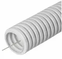 Гофрированная труба Промрукав ПВХ легкая 350 Н серая с/з д16 100м PR.011631