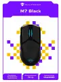 Игровая мышь беспроводная Machenike M7 Black, 26000 DPI, 1000 Гц