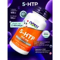 NOW 5-HTP 100 мг, 60 капсул — 5-гидрокситриптофан для настроения, сна и контроля аппетита