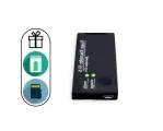 Диктофон Soroka-16.1 (Luxe) + подарки (Powerbank + microSD 32Gb) - сверхчувствительны микрофон - диктофоны цифровые, диктофон записать, диктофоны цифр