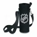 Термочехол для бутылки хоккеиста NHL, с номером, черный, 24см, плечевой ремень