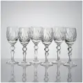 Хрустальные рюмки на ножке хрустальные для водки, ликера, настоек и наливок, 35 мл. набор 6 шт. Неман 900/42, 6701/35гр