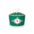 Сахарница Love Birds Medallion Emerald-Green, 300 мл, Pip Studio