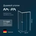 Душевой уголок AM.PM X-Joy 90x90 см, без поддона, профиль хром матовый, стекло прозрачное