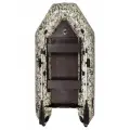 Лодка надувная ПВХ под мотор для рыбалки Фрегат 300 ЕК с килем, сварные швы, камуфляж