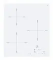 Варочная панель, индукция LEX EVI 430A WH