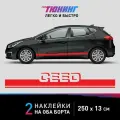 Наклейки на авто Кия Сид