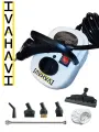 Пароочиститель IVAHAVI SC2500-002 PLUS белый 7 насадок