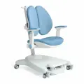 Детское компьютерное растущее кресло Ergokids Clever Duo Y-116 синий