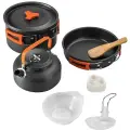 Набор посуды анодированный алюминий (CAMPSOR-308) CAMPSOR