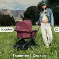 Коляска 2 в 1 Bugaboo Fox 5 Renew complete BLACK/DARK CHERRY-DARK CHERRY 100051109