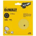 Шлифовальный круг на липучке DeWALT DT3136-QZ, 150 мм, 25 шт.