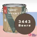 Tikkurila Valtti Terrace Oil Масло для террас 2,7 л Цвет 3443 Венге