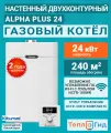 Котел двухконтурный газовый (24 кВт.) Kiturami World Alpha PLUS-24 (Китурами) турбированный / новинка