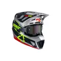 Мотошлем Leatt Moto 7.5 Helmet Kit (Steel, L, 2025 (1025100383))