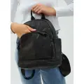 Рюкзак POUCHMAN, фактура гладкая, черный