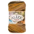 Пряжа Alize Пряжа Alize Burcum Batik беж-песочный-хаки-сливовый (5850), 100%акрил, 210м, 100г, 5шт, 100 % акрил, 100 г, 210 м, 5 шт., 5850