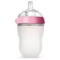 Бутылочка для кормления COMOTOMO Natural Feel Baby Bottle 250 мл, для малышей от 3 месяцев, с широким горлом, антиколиковая