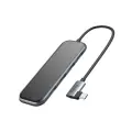 Хаб Baseus адаптер-концентратор Type-C to 4xUSB3.0+PD - Deep Gray (CAHUB-EZ0G)