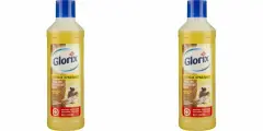 Glorix средство для мытья пола 3 в 1 Лимонная энергия, 1000 мл - 2 шт