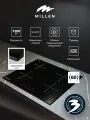 Варочная панель встраиваемая индукционная 60 см MILLEN MIH 601 BL, сенсорное управление