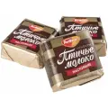 Конфеты Красный Октябрь Птичье молоко, начинка суфле, сливочный вкус, пакет, 1 кг, флоу-пак
