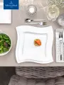 Тарелка обеденная 27х27 см, NewWave, Villeroy & Boch, Премиум-Фарфор
