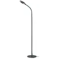 ULM-T610 7W-4500K-DIM BLACK Торшер напольный светодиодный. 7W. с регулировкой наклона. Сенсорный выключатель. Диммер. Черный. UL-00010177