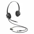 Гарнитура Plantronics HW261N-DCDUALCHANNEL, для контактных центров, накладные, проводные, черный [86872-02]