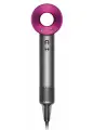 Профессиональный фен для волос Super Hair Dryer 1600 Вт, 3 режима, 5 магнитных насадок, ионизация воздуха, цвет фуксия