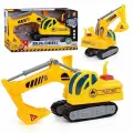 Экскаватор игрушечный Wenyi свет, звук, на батарейках, в коробке (WY306S)